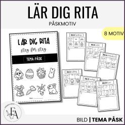 Lär dig rita steg för steg - Tema påsk