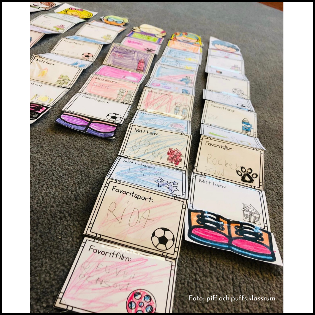 Allt om mig - vikbok