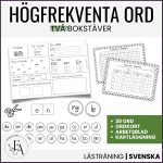 Högfrekventa ord (två bokstäver) - bild 1