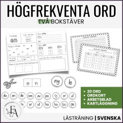 Högfrekventa ord (två bokstäver)