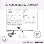 Högfrekventa ord (två bokstäver) - bild 3