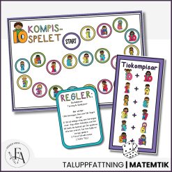 10-kompis-spelet (tema barn): Lär dig tiokompisar / tiokamrater