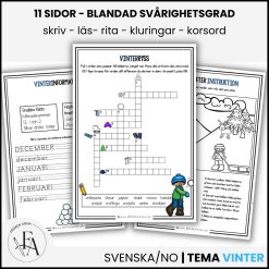 Arbetshäfte: tema vinter