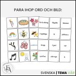 Vårens magi – Läsförståelse tema vår + bildstöd & ordbilder - bild 4