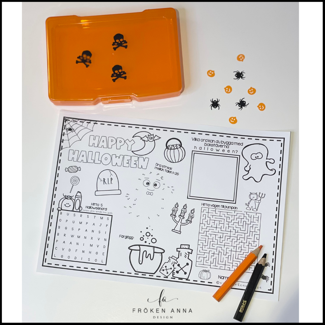 Pysselblad: Halloween