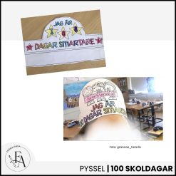 100 skoldagar - Krona (2 olika)