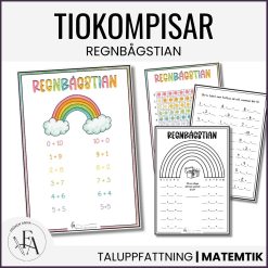 PAKET: tiokompisar / tiokamrater | 6 delar