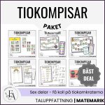 PAKET: tiokompisar / tiokamrater | 6 delar - bild 1