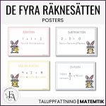 De fyra räknesätten - bild 1