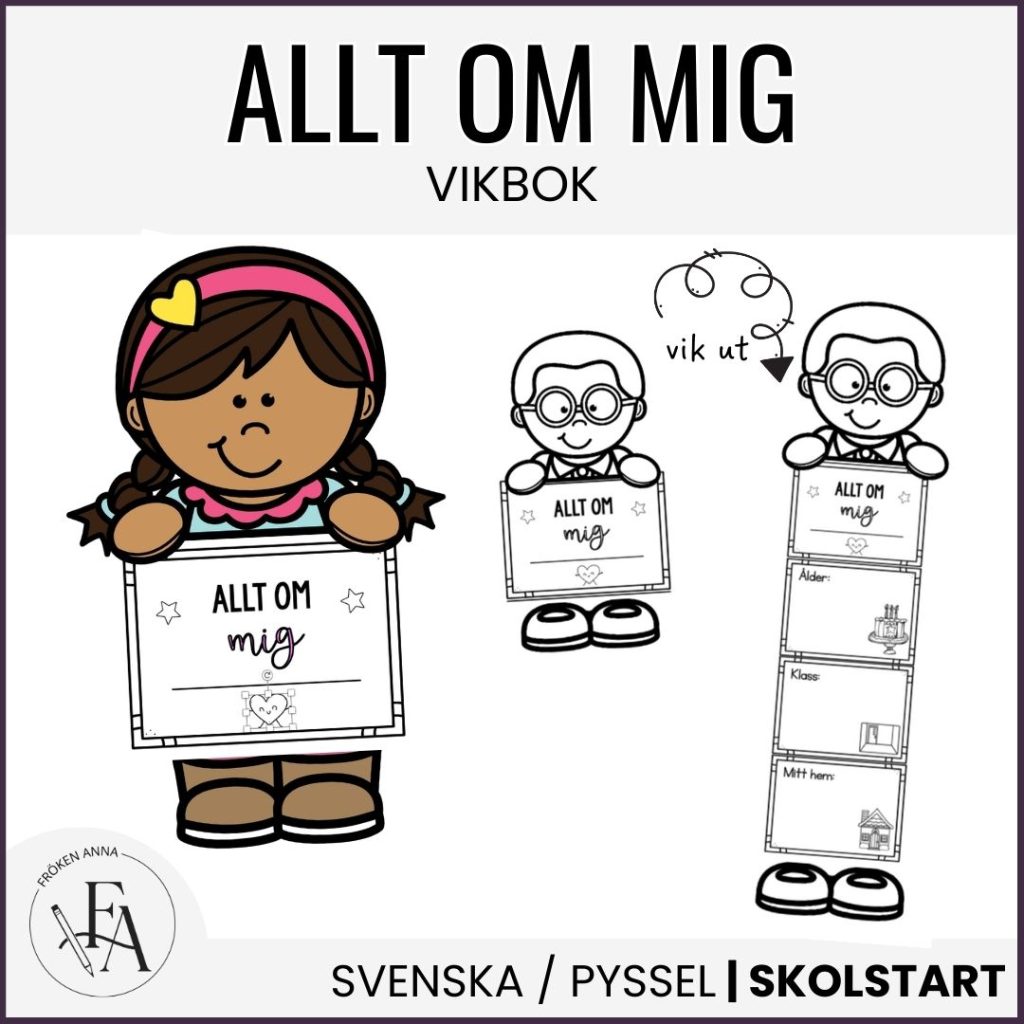 Allt om mig – vikbok