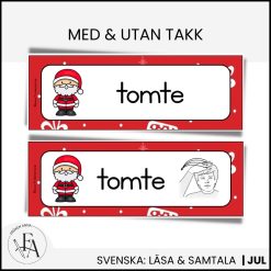 Julord med och utan TAKK