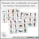 Sommar- eller vintersport? Sorteringsträning & memory - bild 3