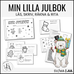 Min lilla julbok | Läs, skriv, räkna och rita (kopia)