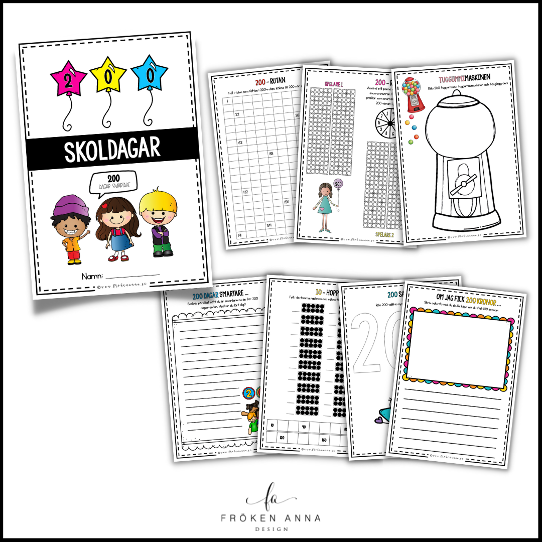 Temapaket: 200 skoldagar