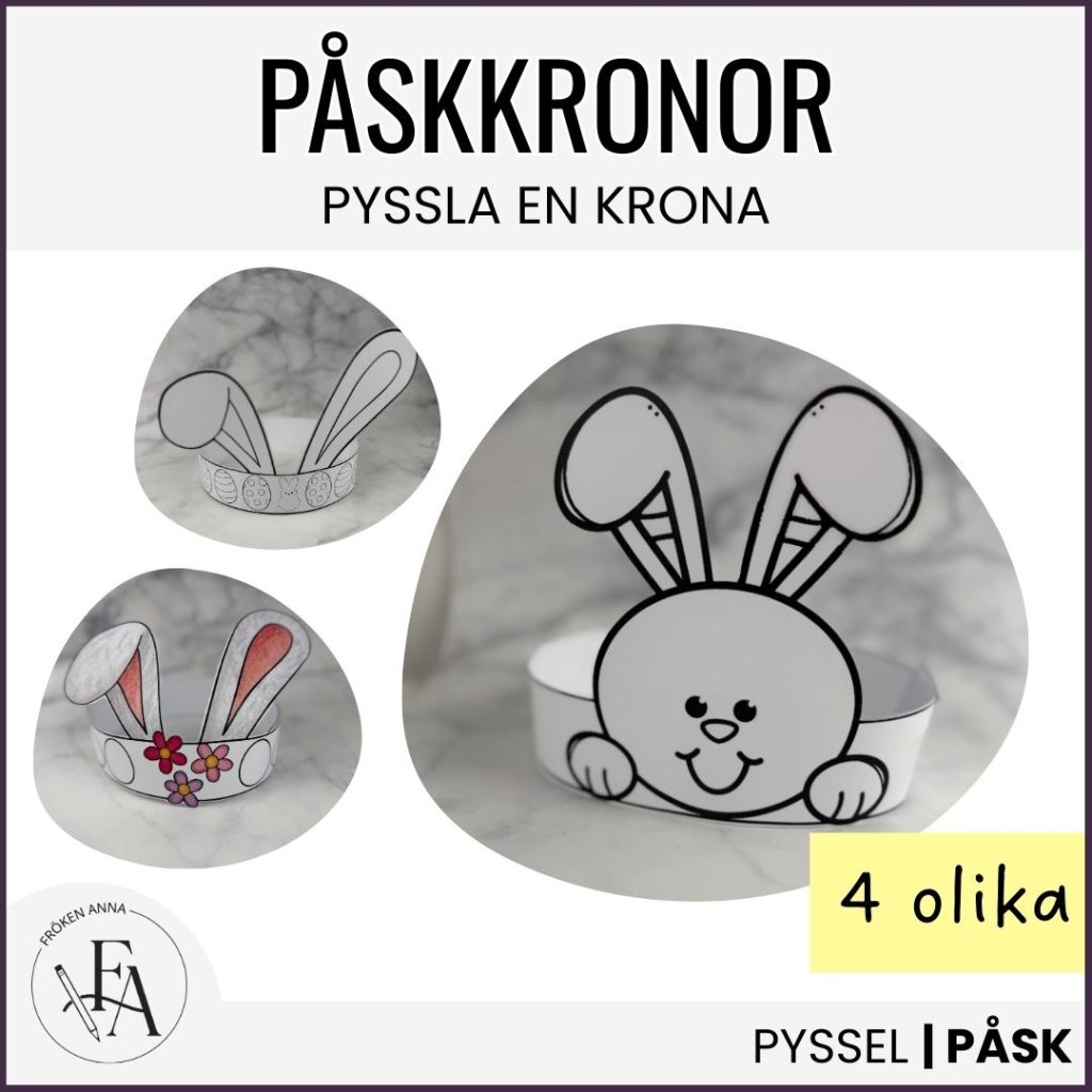 Påskkronor – Påskpyssel