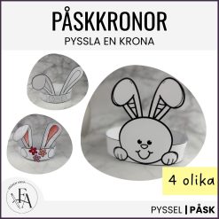 Påskkronor - Påskpyssel