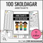 100 skoldagar | Arbetshäfte 12 sidor - bild 1