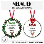 Medaljer till julavslutningen - bild 1