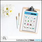 Vinterjakten (promenad- eller vinterbingo) - bild 2