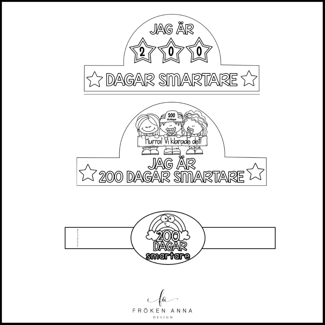 Temapaket: 200 skoldagar