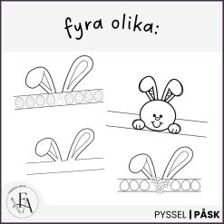Påskkronor - Påskpyssel