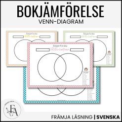 Bokjämförelse VENN-diagram