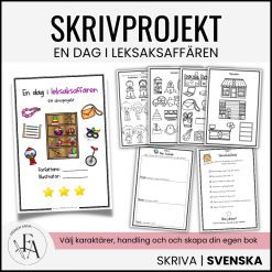 En dag i leksaksaffären -Ett skrivprojekt