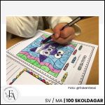 100 skoldagar | Arbetshäfte 12 sidor - bild 3