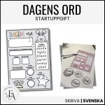 Startuppgift: Dagens ord - bild 1