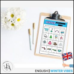 Winter scavenger hunt