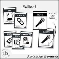 Läsförståelse / Läsförståelsestrategier och arbetsblad