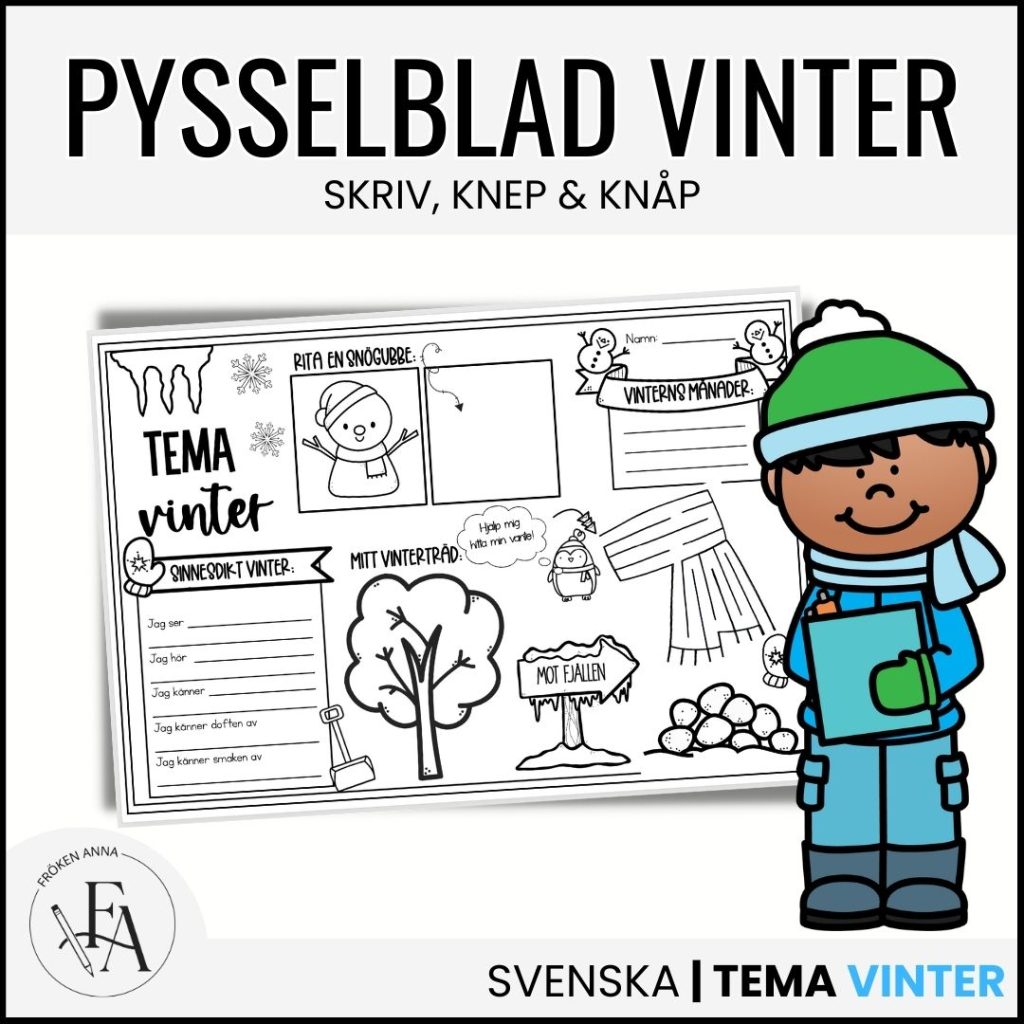 Pysselblad: Vinter