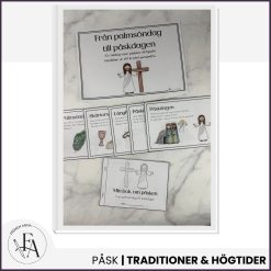 Från Palmsöndag till Påskdagen – tidslinje och minibok