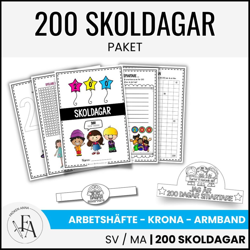 Paket: 200 skoldagar