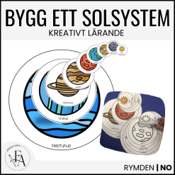 Bygg ett solsystem | Lär planeternas ordning