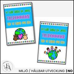 Poster: Ta hand om jorden