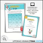 Redigerbart Sportlovsbingo (skriv in egna uppdrag) - bild 2