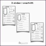 Mina klasskamrater / Mina vänner – Fylla-i-bok - bild 7