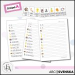 ABC-paket MAXI | Väggalfabet, bokstavsmaterial, bokstavshäfte, bänkhjälp mm. - bild 5