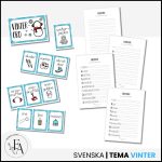 Vinterord (Ordkunskap, välskrivning, memory) - bild 2