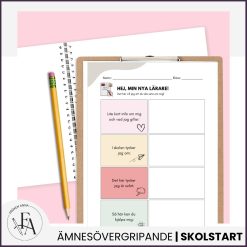 Hej, min nya lärare!