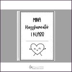 Mina klasskamrater / Mina vänner – Fylla-i-bok - bild 8
