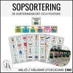 Sopsortering – sorteringskort | Miljö - bild 1