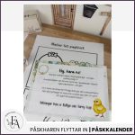 Påskkalender | Påskharen flyttar in | 21 Brev från Påskharen - bild 3