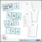 Winter words (Ordkunskap, välskrivning, memory) - bild 2