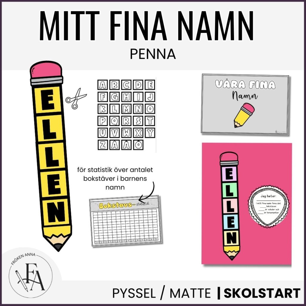Mitt fina namn – ett klassprojekt (PENNA)