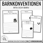 Barnkonventionen – Läs och Skriv om 8 artiklar - bild 1