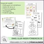 Påskkalender | Påskharen flyttar in | 21 Brev från Påskharen - bild 4