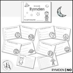 Min bok om rymden | Skriv egna fakta