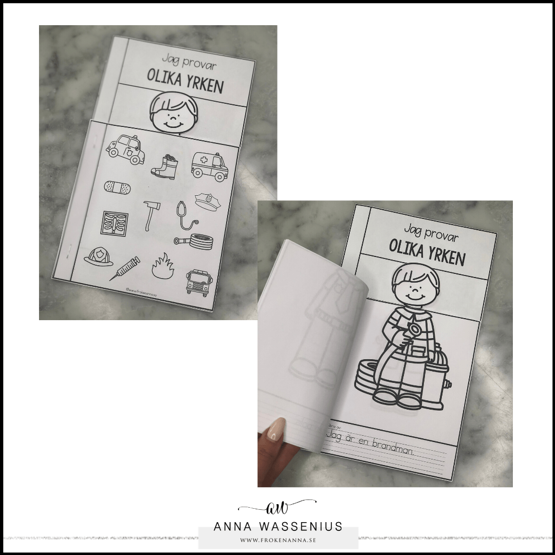 Jag provar olika yrken